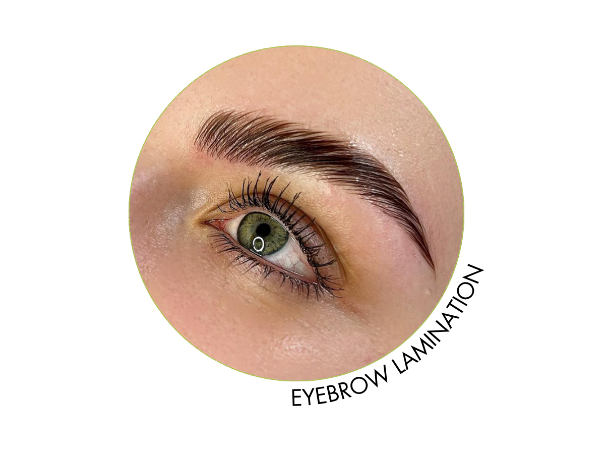 Eyebrow lamination